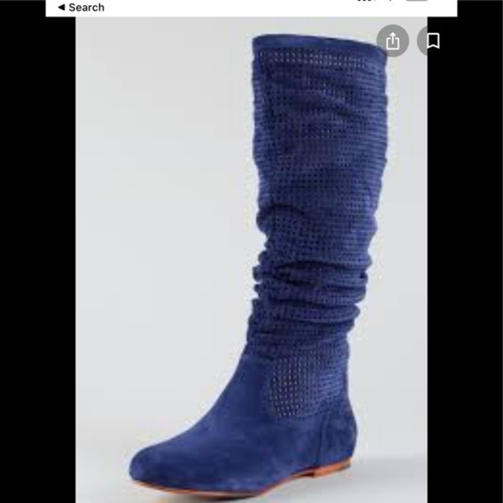 UGG Abilene suede cut out rusched boots